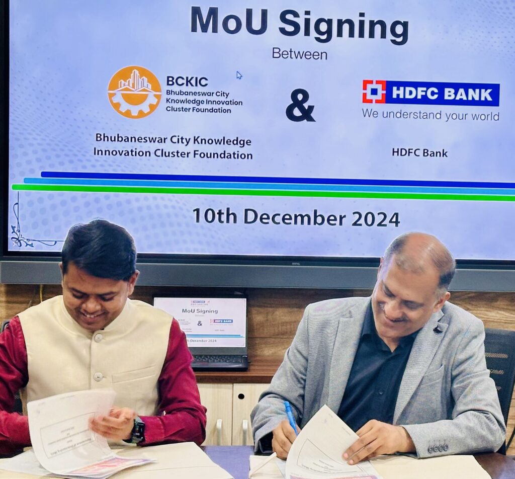 MoU Signing between BCKIC Foundation and HDFC Bank