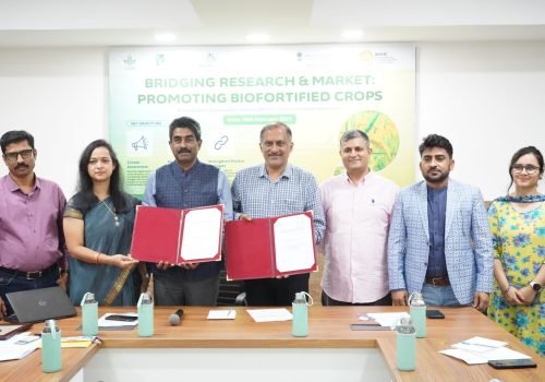 Strengthening Partnerships With HarvestPlus India for a Healthier Future.